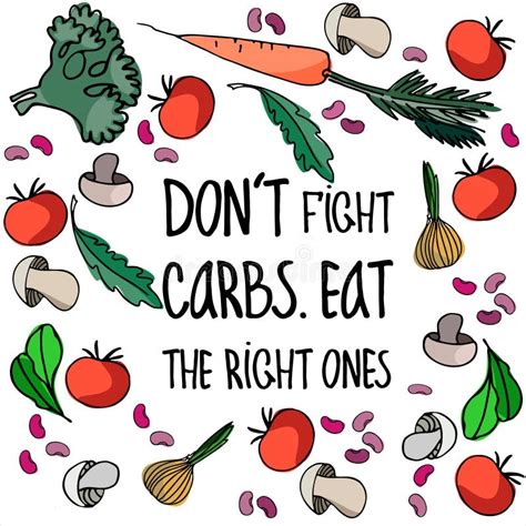 carbohydrates slogan.